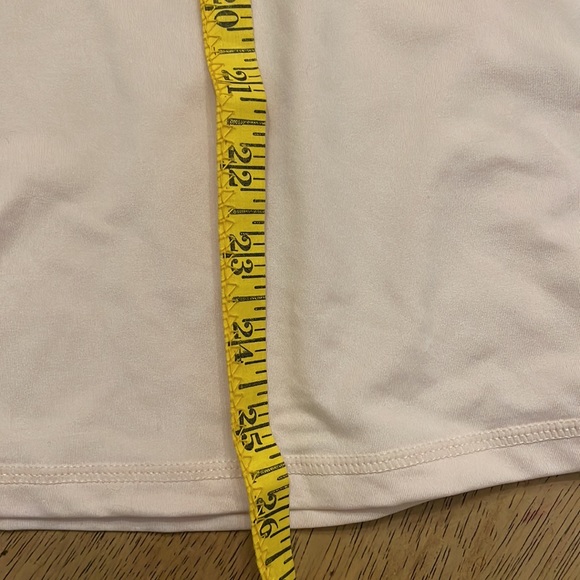 Fabletics light pink Phoenix lite s/s top size XL $60 NWT - Picture 8 of 8